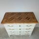 Vintage walnut commode refurbished