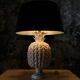 Large ceramic pineapple lamp base, Italy, 1980s