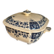Gien ironstone soup tureen, "Blue Ibis" service.