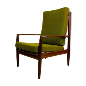 Fauteuil en teck, vintage, fabrication