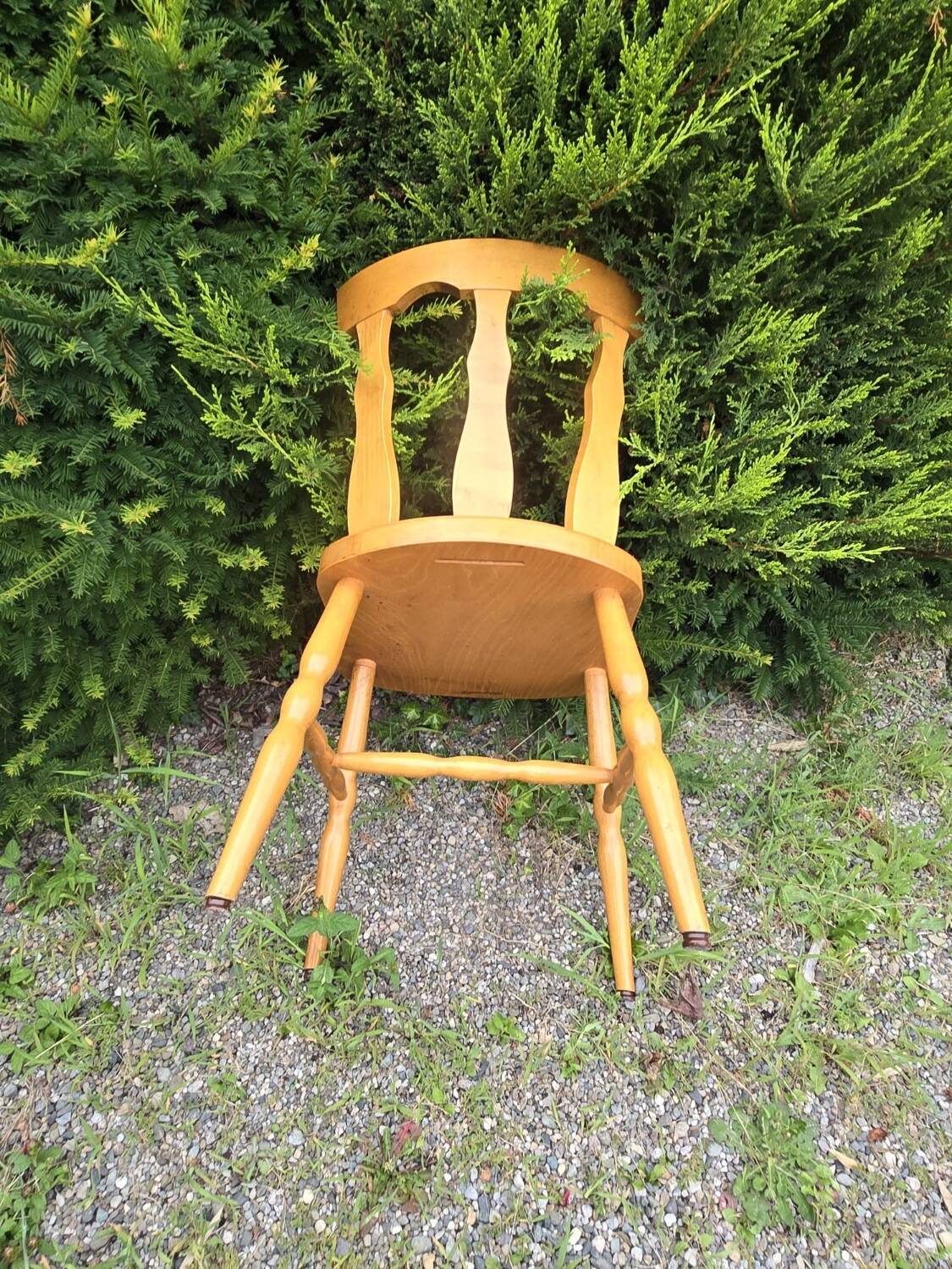 Baumann serie de six chaises de bistrot