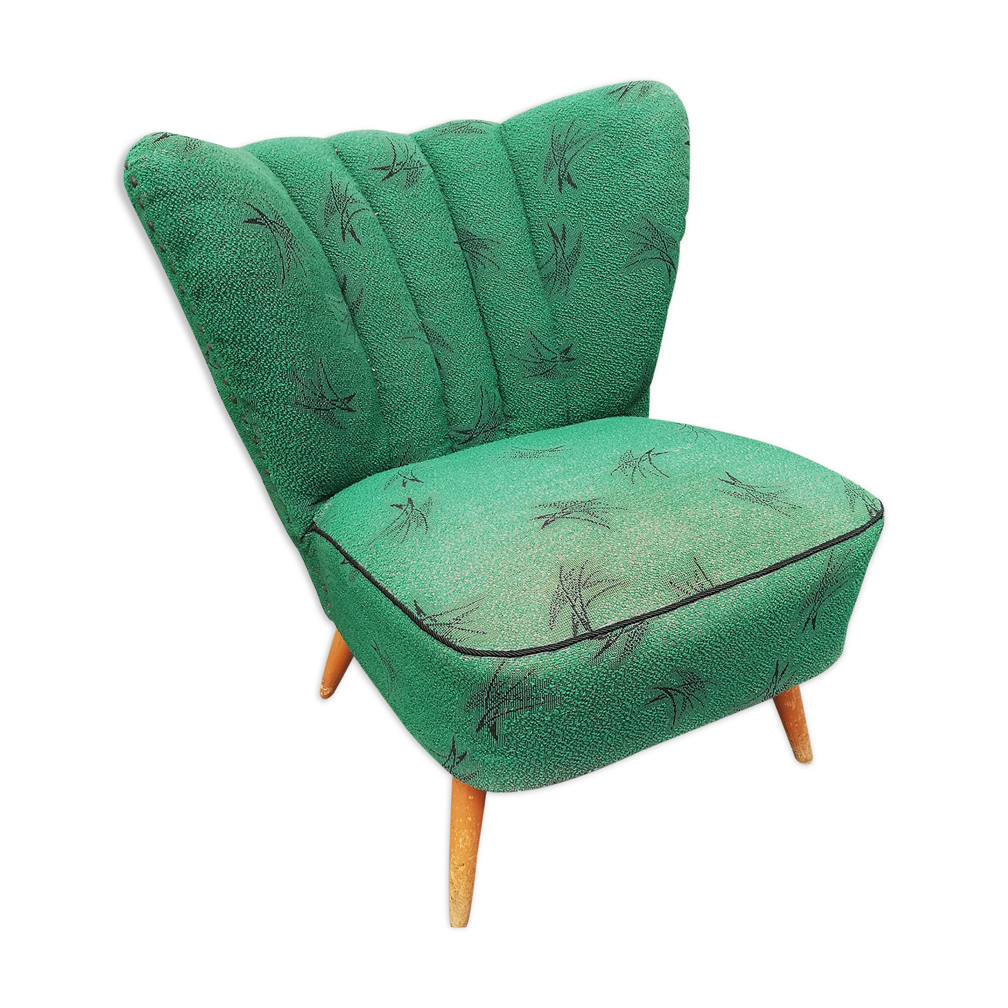 Fauteuil cocktail vert