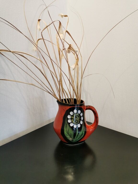 Vase/pitcher signed Bresse LP France