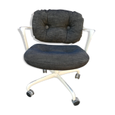Armchair on wheels by Morrison & Hannah edition Knoll