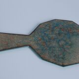 Bevelled hand mirror 26x15cm