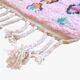 Pink Berber Rug - 153 x 67 cm