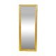 Louis XVI mirror in carved and gilded wood with leaf 18th century