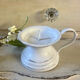 Picnic candle holder XIXth white