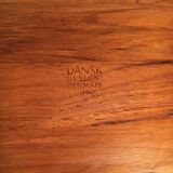 Jens Quistgaard round serving tray for Dansk IHQ teak Scandinavian design