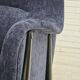 1960s, Swedish design, refurbished high-back armchair, vintage velour