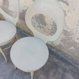 Pair of baumann chairs seagull model