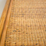 Rattan coffee table