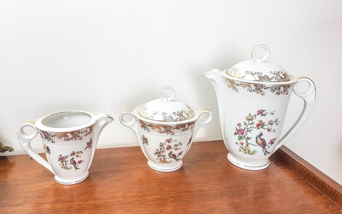 Limoges porcelain tea service