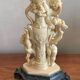 Lamp foot decorations cherubs in Santini resin