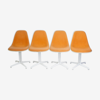 Lot de 4 chaises Hermann Miller Fehlbaum production chairs