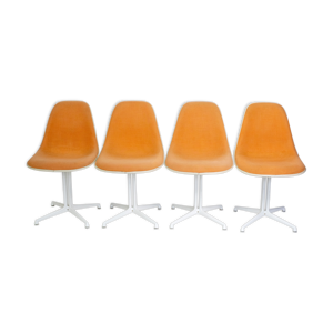 Lot de 4 chaises Hermann Miller