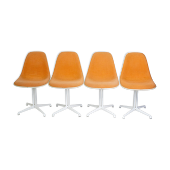 Lot de 4 chaises Hermann Miller Fehlbaum production chairs