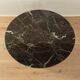 1960s marble dining table, Ø 110 cm