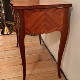 Louis XV style dressing table in marquetry