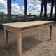 Solid oak farmhouse table