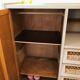 60s/70s wardrobe in wood and rattan
