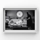 Marilyn Monroe par Lawrence Schiller, 1962 Taille : 30 x 45 cm | avec bordure blanche