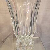 Crystal vase cut st louis model florida