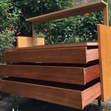 Dressing table - Chest of drawers by Joseph André Motte, Charron edition, 1954