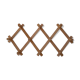 Wooden accordion coat rack