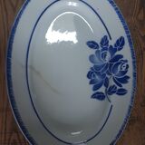 Badonviller Blue Flowers Dish Series