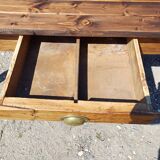 Table Basse Noyer et Pin