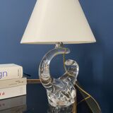 CRYSTAL FOOT TABLE LAMP