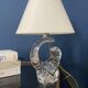 CRYSTAL FOOT TABLE LAMP