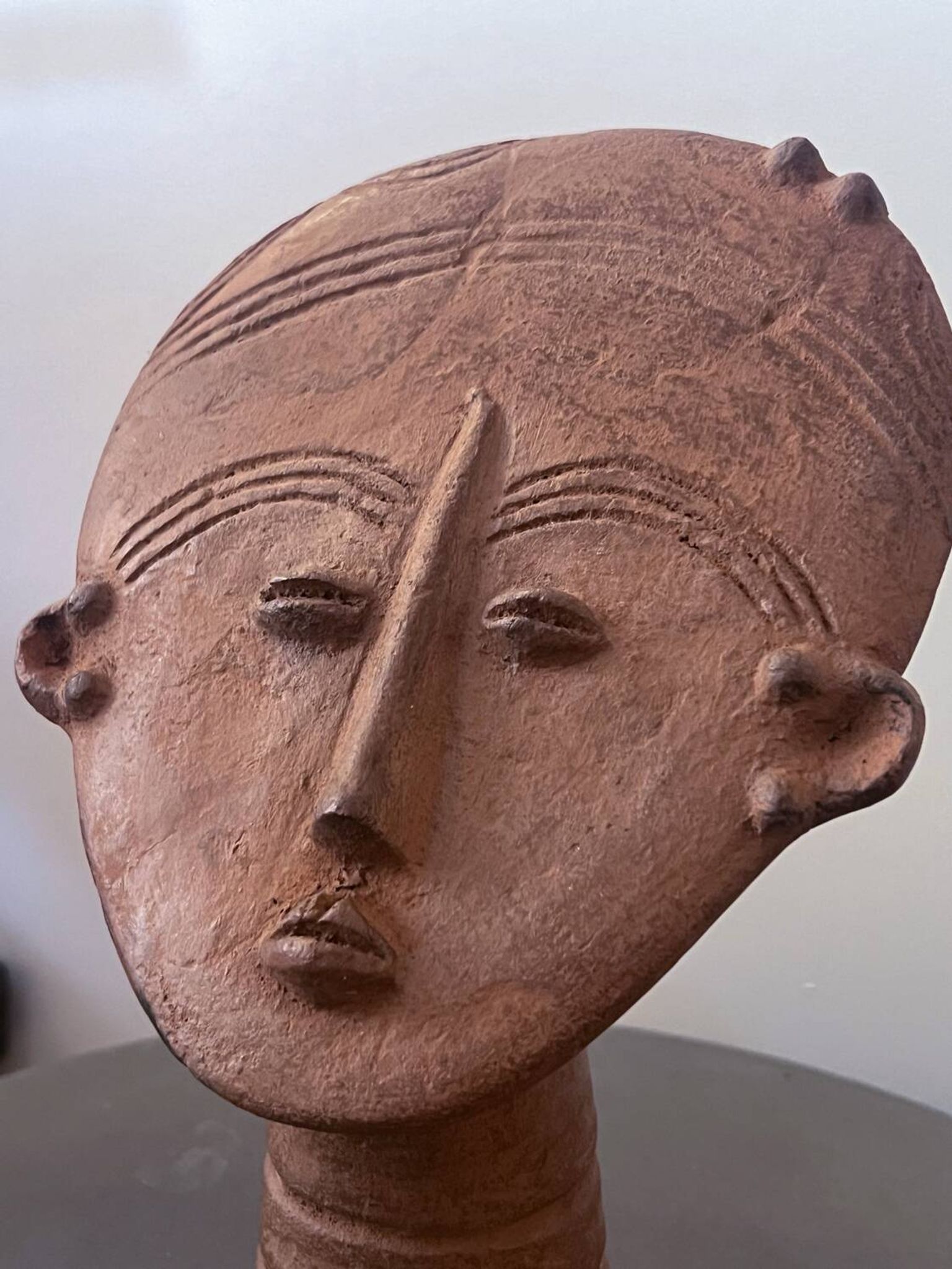 Ashanti terracotta head (Ghana)