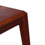 Rosewood side table by Johannes Andersen for CFC Silkeborg