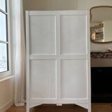 Armoire vitrée en chêne brut (rénovée)
