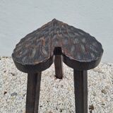 Heart tripod milking stool