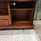 Solid cherry TV stand