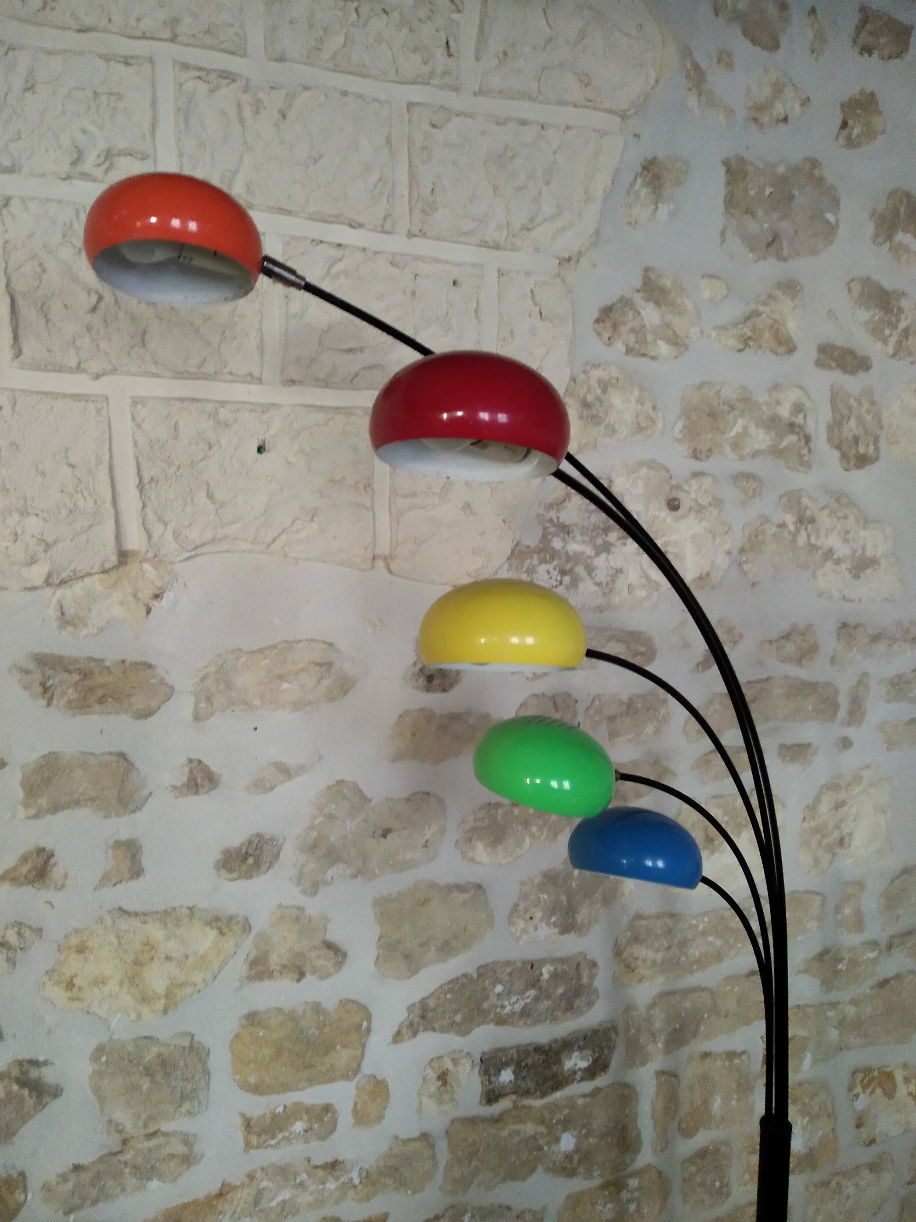 Retro floor lamp from the 80s