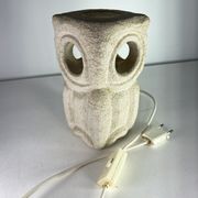 Albert Tormos Lamp in Stone Sculpture Owl or Owl France 1960/70