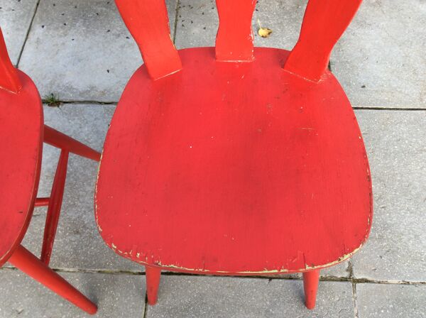 2 chaises western