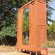 Grande armoire art déco bois exotique