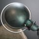 Jieldé lamp with 4 arms, clear matte varnish, vintage industrial.