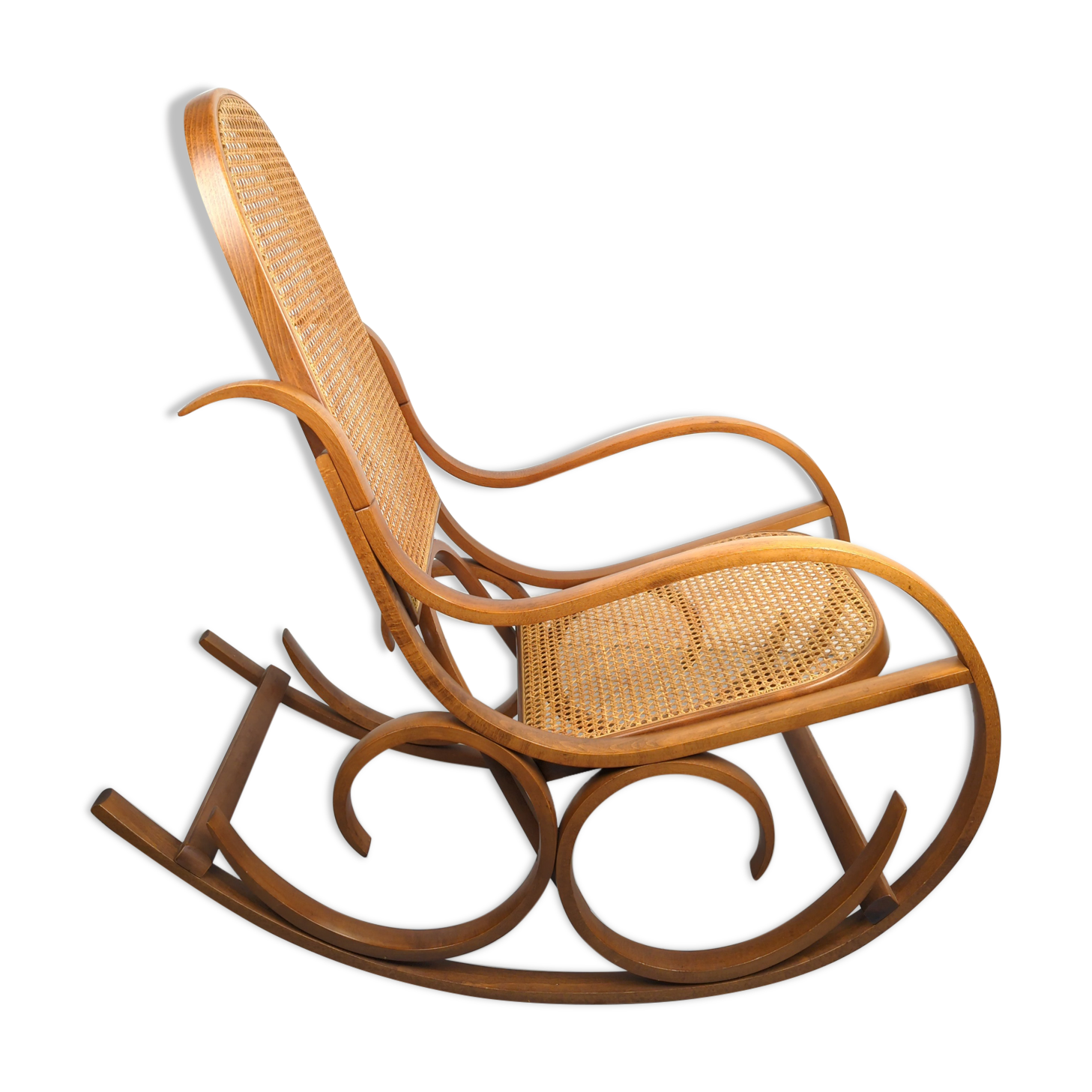 Rocking-chair by Luigi Crassevig