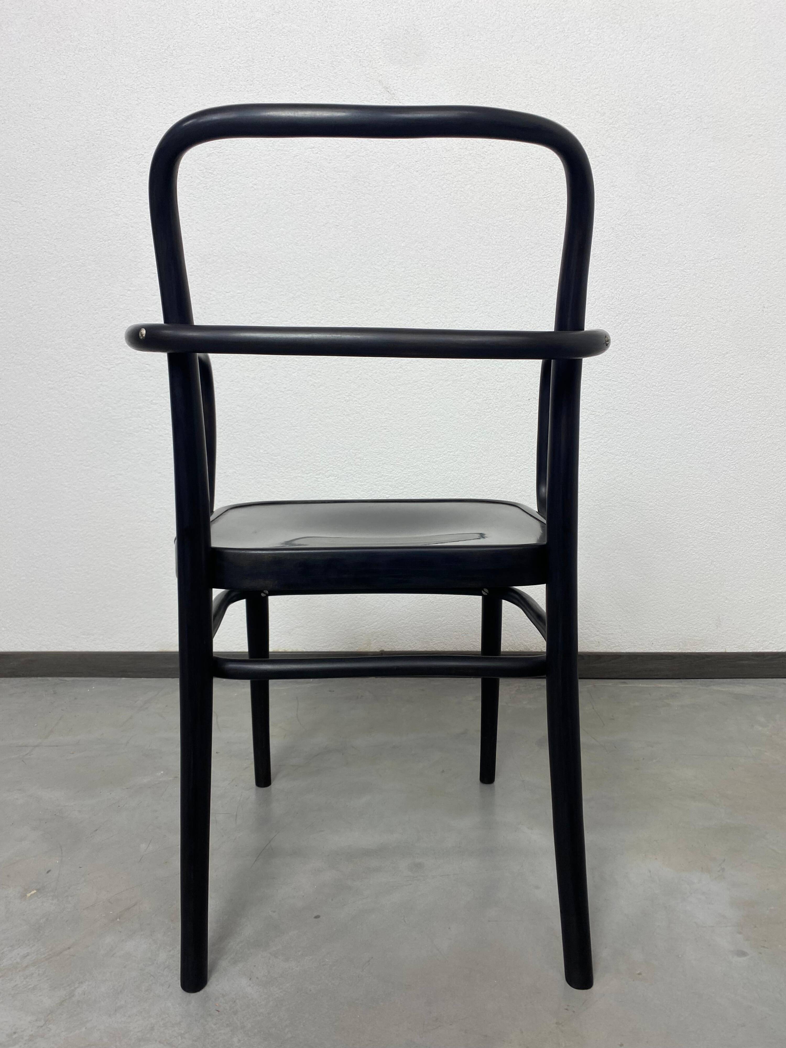 Art Deco armchairs no. A 64F by Adolf Gustav Schneck for Thonet Mundus