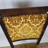 Chaise rembourrée de style Empire des années 1950