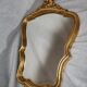 Golden baroque mirror