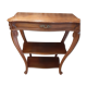 Console en noyer de style Louis XV