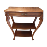 Console en noyer de style Louis XV