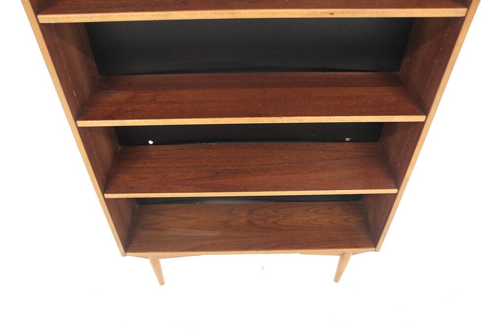 Scandinavian teak library, Hugo Troeds, Bjärnum, Sweden, 1950